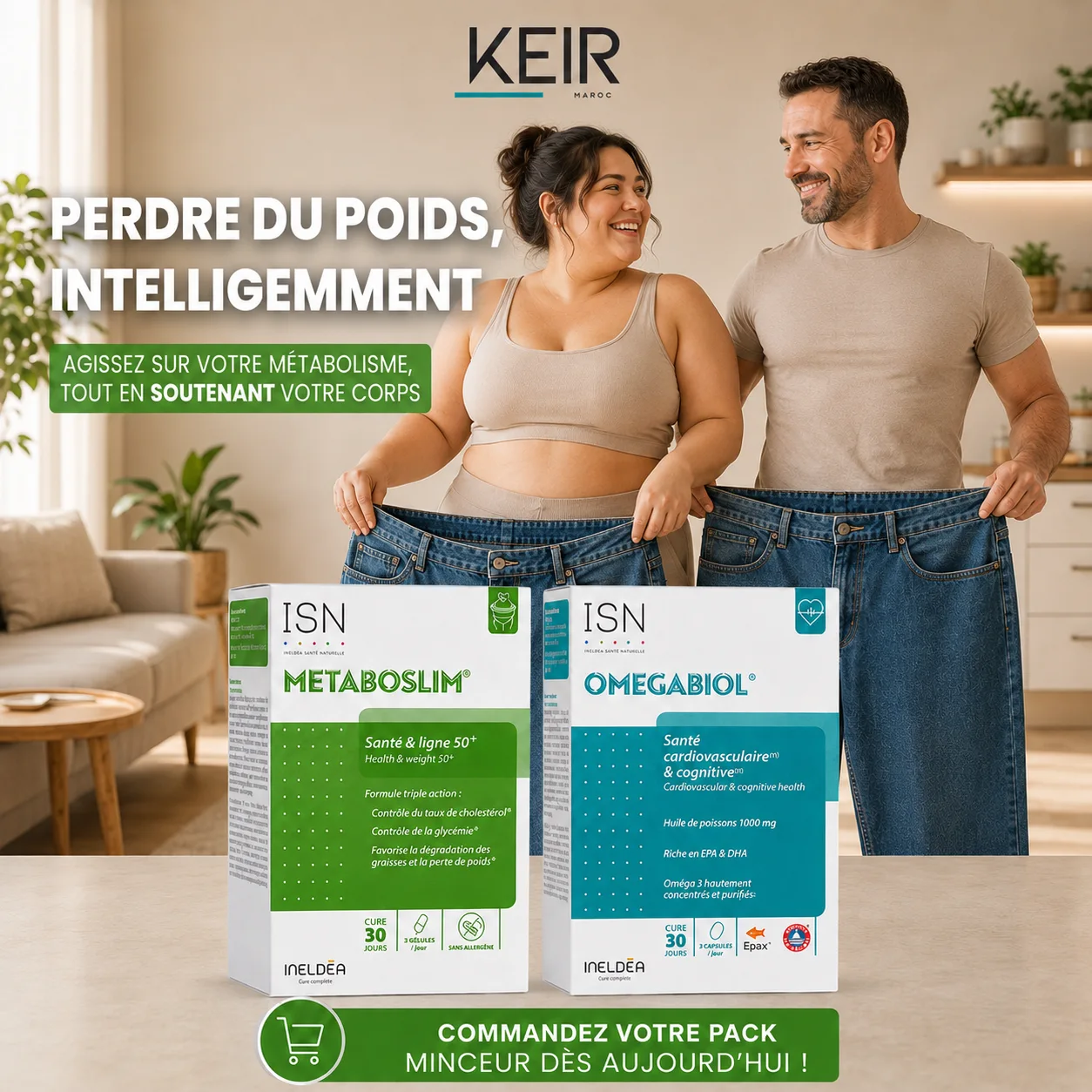 Pack Minceur | Metaboslim® + Omegabiol®